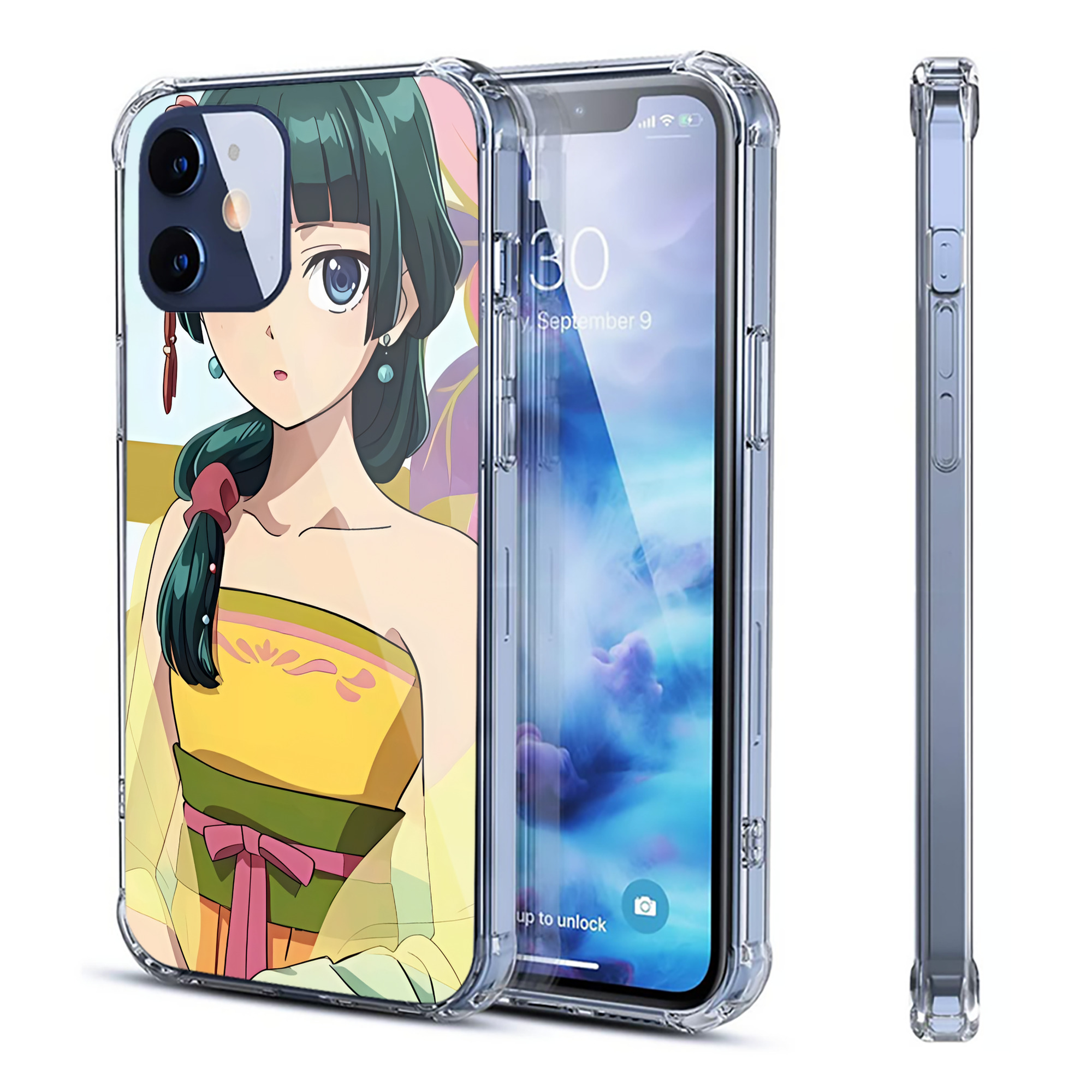 （画像用） 薬屋のひとりごと The Apothecary Diaries 【iPhone 12シリーズ対応】透明スマホケース（クリアソフトケース）